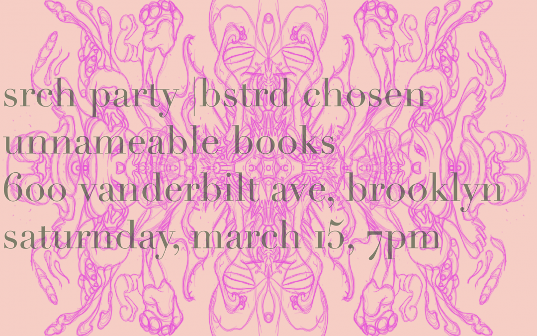Unnameable Books show – March 15, 2014